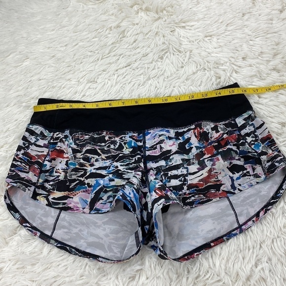 Lululemon Speed Up Short *2.5" Culture Clash Multi Black / Black - Picture 3 of 6